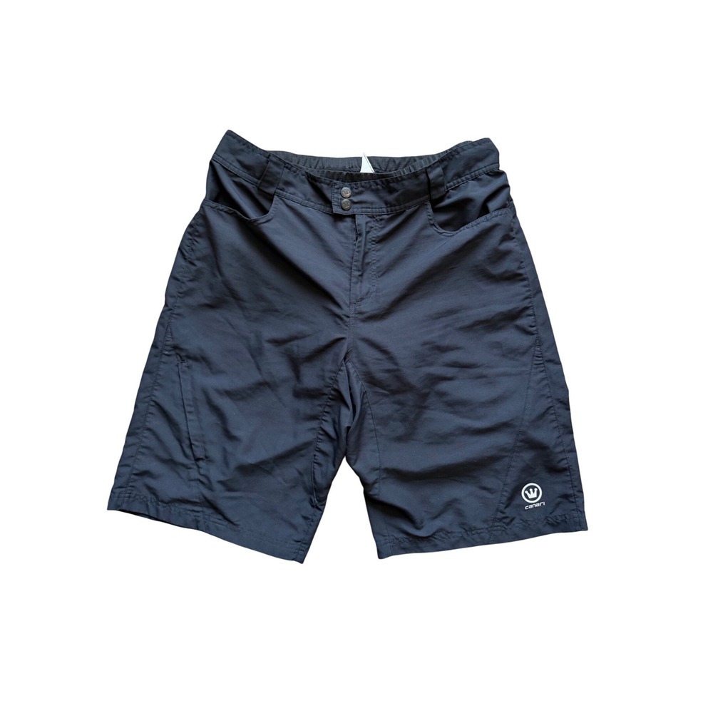 Canari Cycling Shorts Men‎ XL Black Ripstop Mountain Bike MTB Trail Relaxed Fit